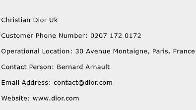 dior uk press office|Dior contact number UK.